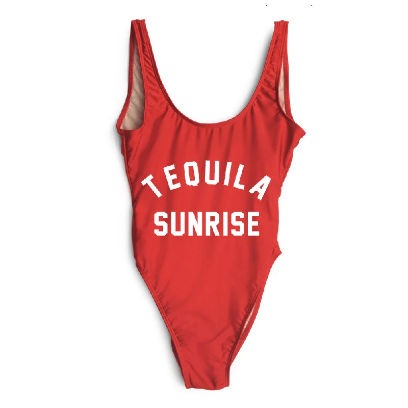 Y2K Nostalgic Fashion Look TEQUILA SUNRISE [SWIMSUIT]