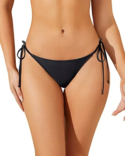 Chic And Comfortable Women's Sexy Bathing Suit Bottom Thong String Tie Side Swimsuit Bottom