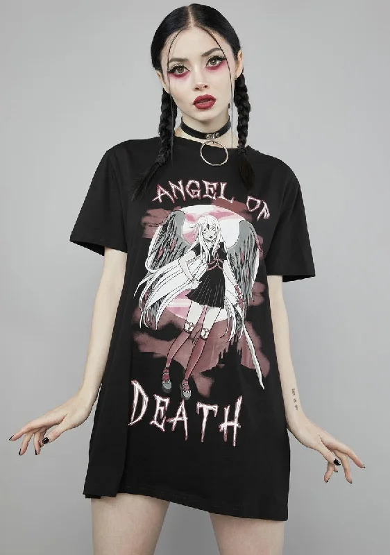 Luxury Fashion Deathly Angel Oversized Tee