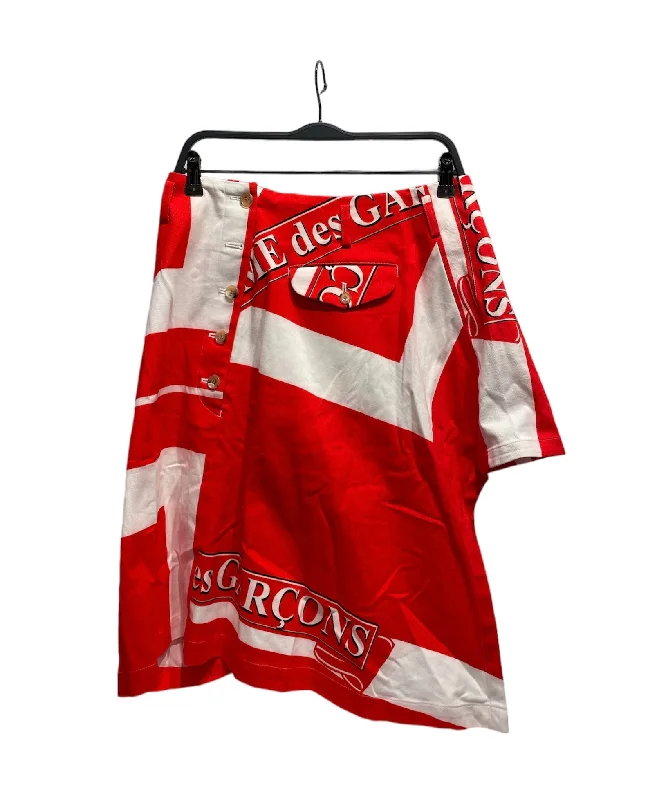 Flash Sale, Don't Miss COMME des GARCONS HOMME PLUS/Skirt/XS/RED/Cotton