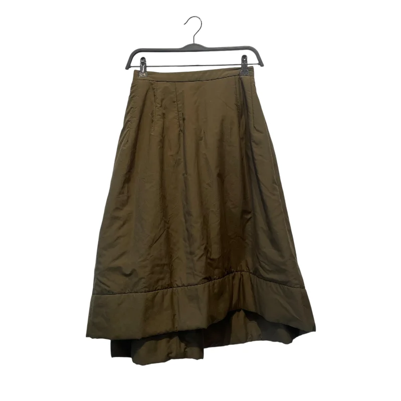 Luxury Comfort COMME des GARCONS/Long Skirt/S/Nylon/GRN/