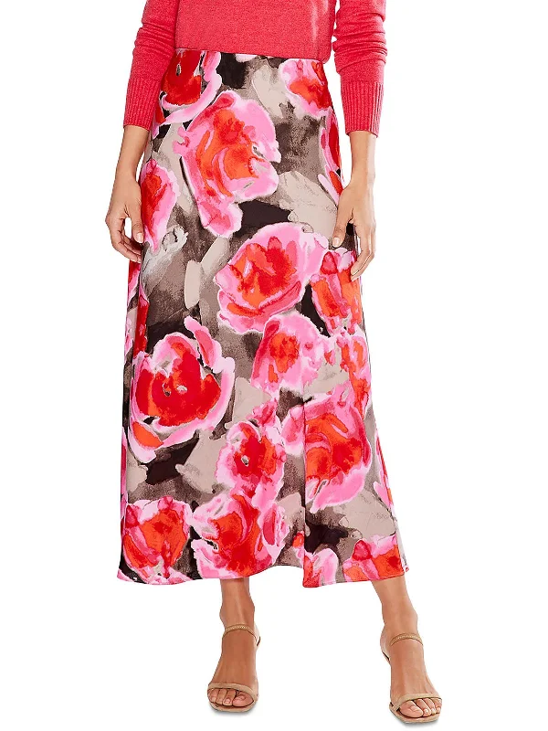 Style Redefined Rosy Outlook Womens Floral Long Slip