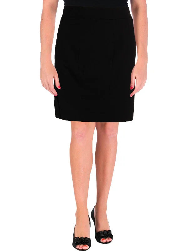 Elevate Your Wardrobe Womens Below Knee Slit Pencil Skirt