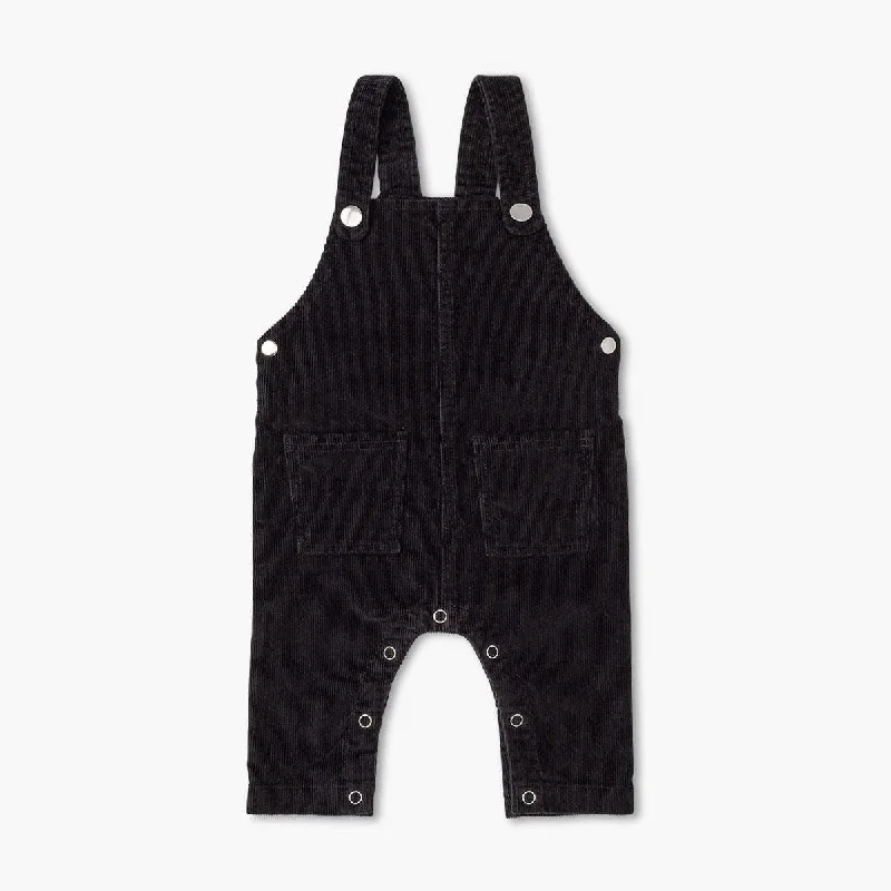 Hot Brand Discounts SALE - Corduroy Overalls_Black