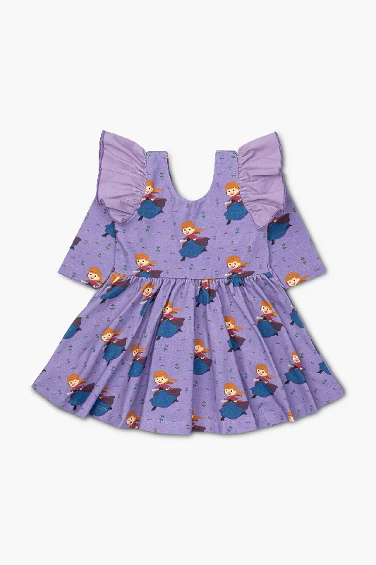 Effortless Style, Endless Impact Double Ruffle Let's Dance Dress_Disney's Frozen Anna