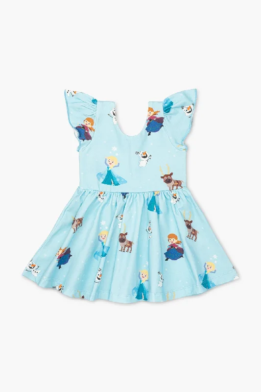 Style Redefined Short Sleeve Let's Dance Dress_Disney's Frozen