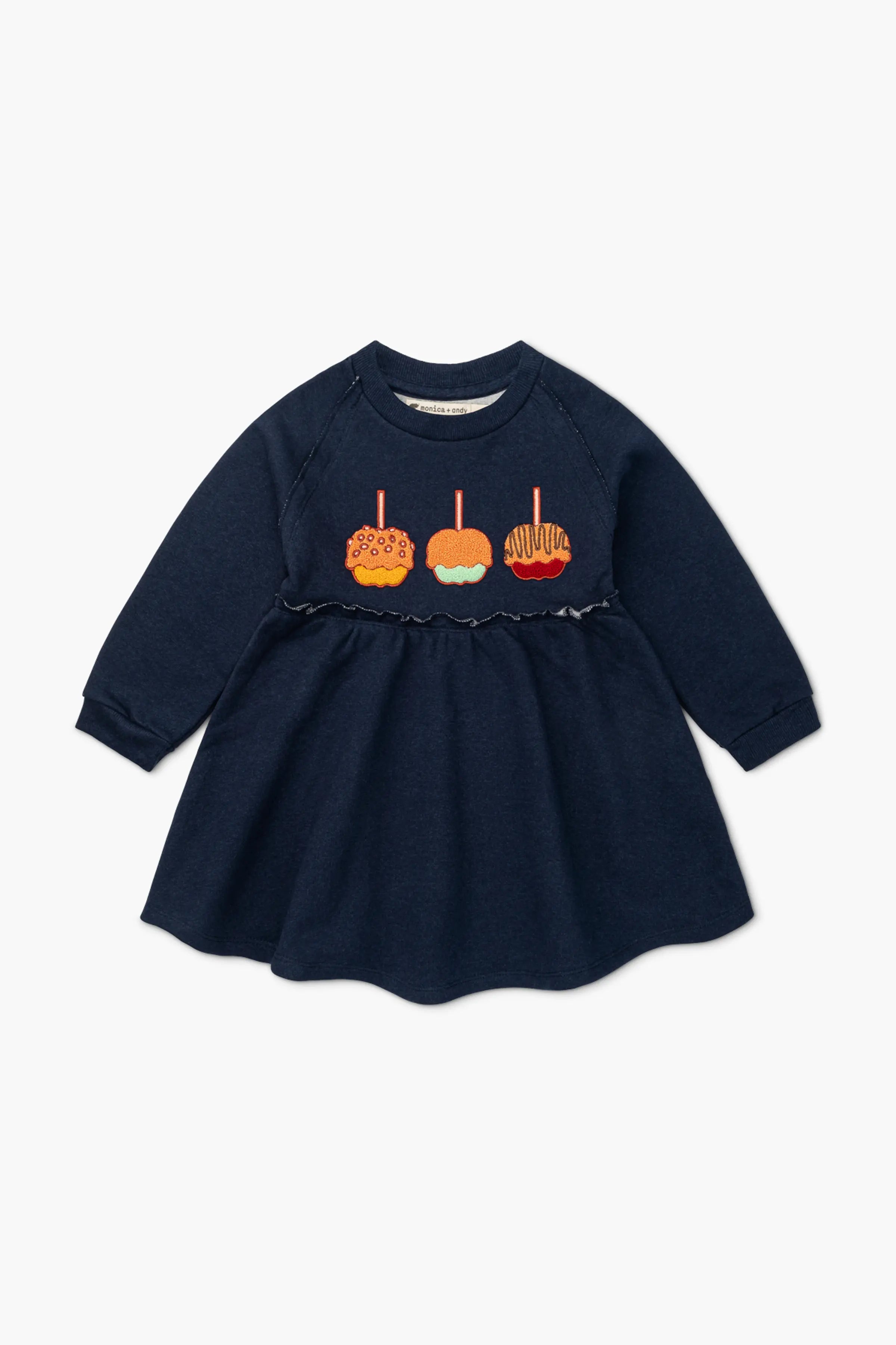 Wardrobe Refresh Sweatshirt Dress_Candy Apples