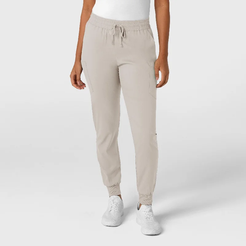 Latest Trends Boundless Women's Jogger Scrub Pant - Cloud