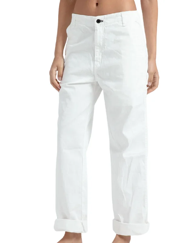 Must-Have Styles Chino Twill Pant In Ivory