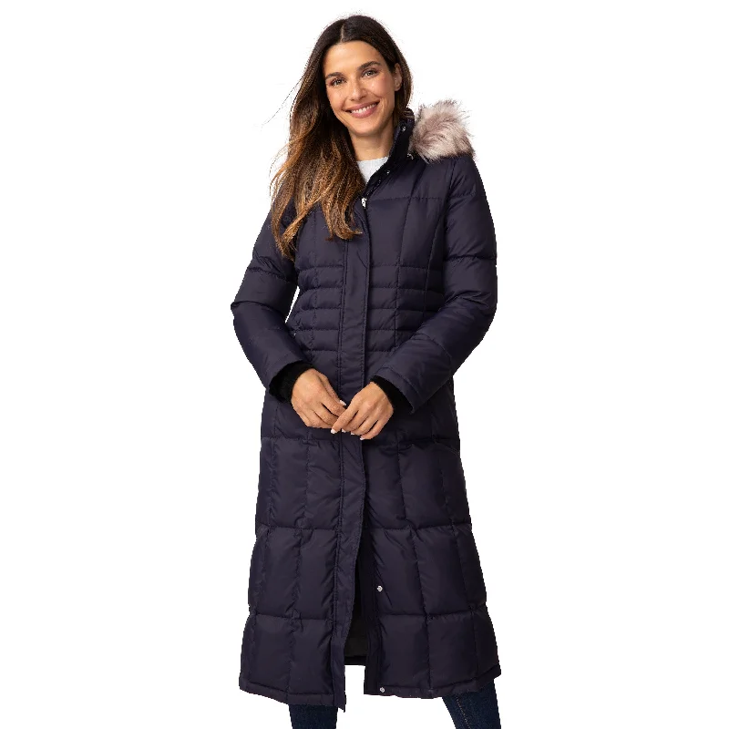 Feminine Flow Free Country Women's Full Length Splendor Down Jacket