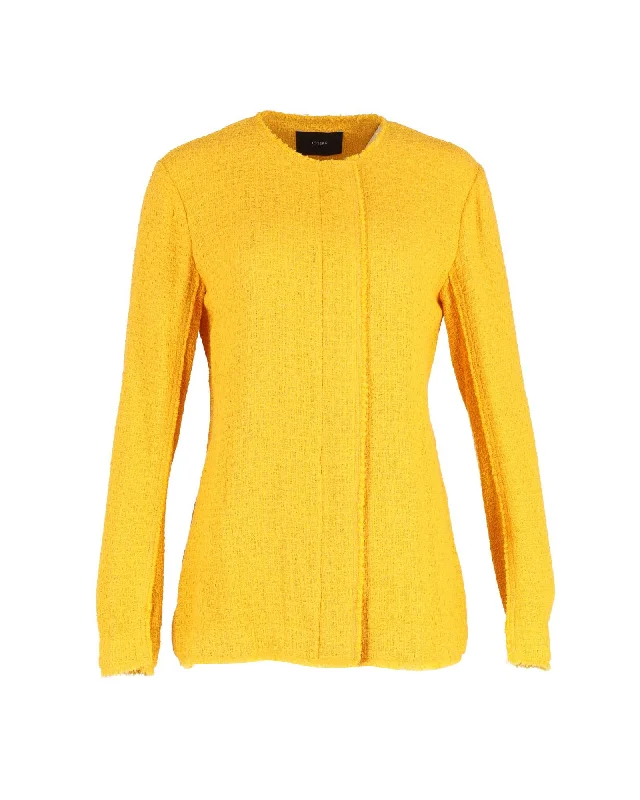 Early Access To Art Deco Styles Sale Joseph Jacket in Yellow Tweed