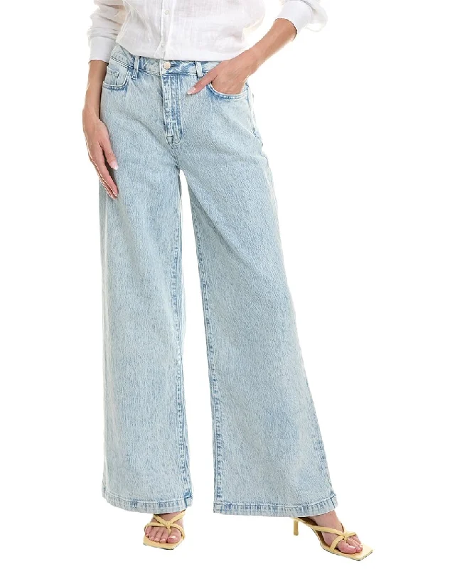 Limited Styles Triarchy Ms. Fonda Summer Light Indigo High-Rise Wide Leg Jean