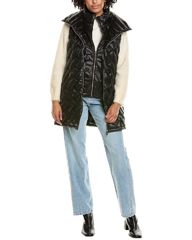 Big Savings Via Spiga Brick Quilt Puffer Coat