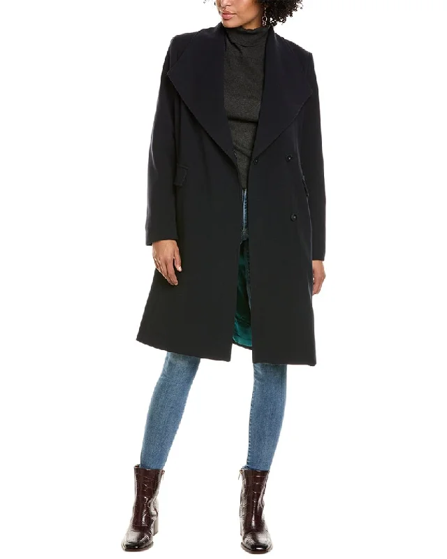 Exclusive Sale Via Spiga Crepe Coat