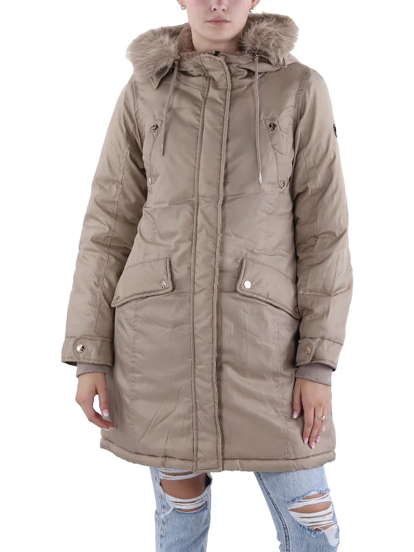 Limited Time Deal Womens Insulated Hooded Parka Coat